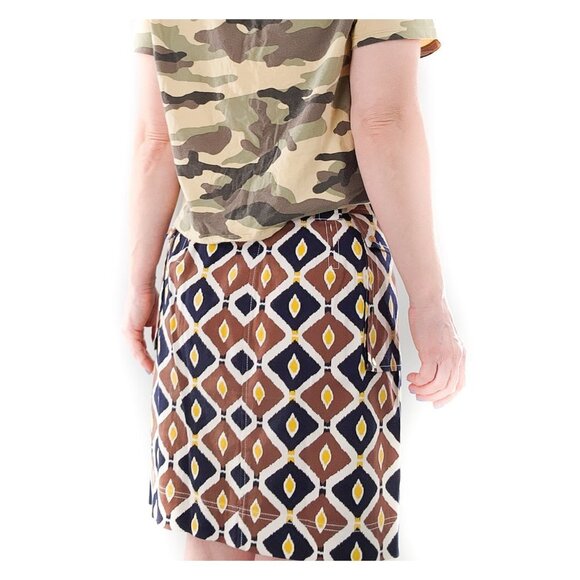 TORY BURCH Printed Skirt - Picture 3 of 8